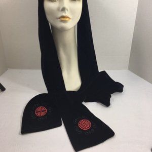 Oberemeyer Black Velvet Scarf